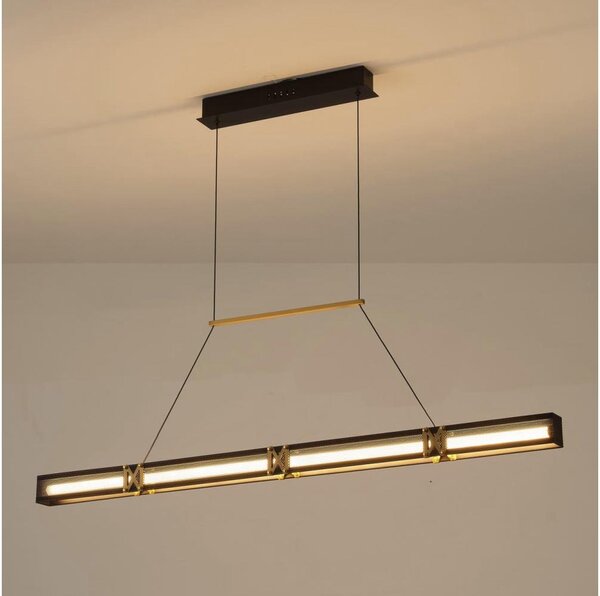LED Lustr na lanku LUIS LED/21W/230V 3000K 45x120 cm