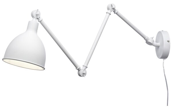 ByRydens 2827660-5007 - Stmívatelná nástěnná lampa BAZAR 1xE27/5W/230V bílá
