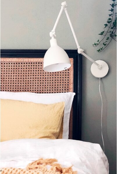 ByRydens 2827660-5007 - Stmívatelná nástěnná lampa BAZAR 1xE27/5W/230V bílá