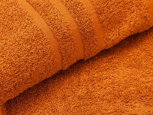 Osuška Comfort 70 x 140 cm oranžová, 100% bavlna