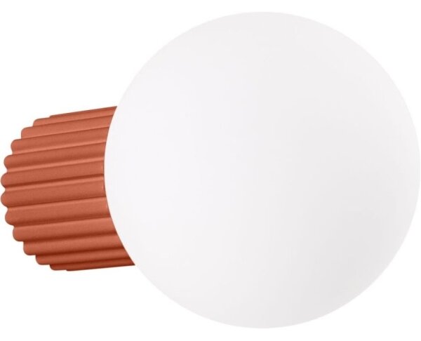 Sollux SL.1727 - Koupelnové nástěnné svítidlo HALO 1xG9/8W/230V IP44 oranžová