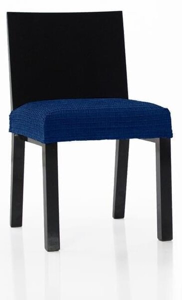 DekorTextil Potah multielastický na sedák židle Cagliari - tmavě modrý