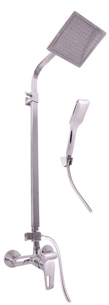 Slezák-Rav Vodovodní baterie sprchová COLORADO s hlavovou a ruční sprchou chrom, 150 mm CO282.5/6