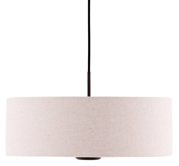 Závěsná svítidlo Globen Lighting, Bosco 55, stmívatelné, Béžová, Obývací pokoj, Tkanina / Textil, Skandinávský