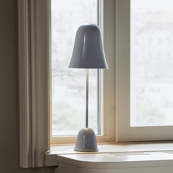 Stolní lampa Globen Lighting, Blåklockan, Modrá, Obývací pokoj, Kov, Skandinávský