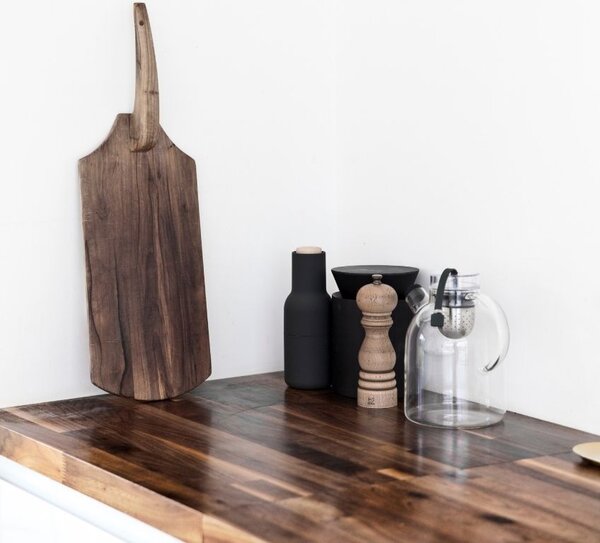 Audo CPH Set dvou bílo-černých silikonových mlýnků na sůl a pepř AUDO GRINDER II. 20,5 cm