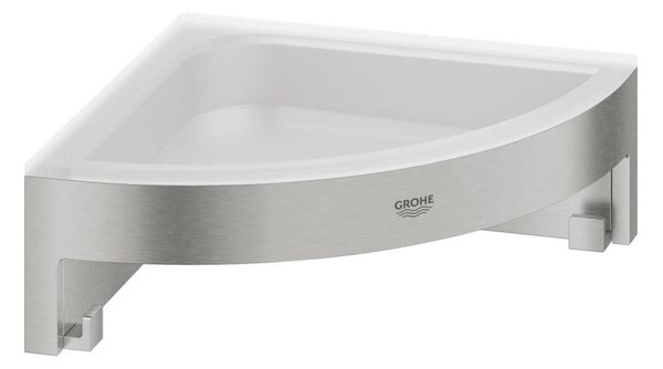 GROHE 41106DC0 - Rohová sprchová polička START CUBE 200 x 200 x 60 mm nerez
