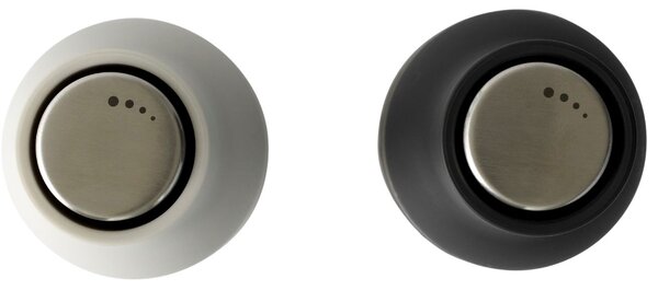 Audo CPH Set dvou šedo černých silikonových mlýnků na sůl a pepř AUDO GRINDER III. 20,5 cm