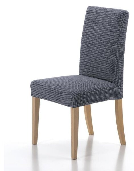 Forbyt Potah elastický na celou židli komplet 2 ks SADA modrý