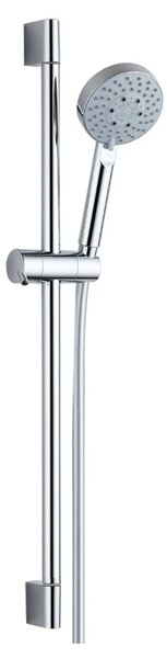 Mereo Sprchová souprava, pětipolohová sprcha, posuvný držák, šedostříbrná hadice CB900H