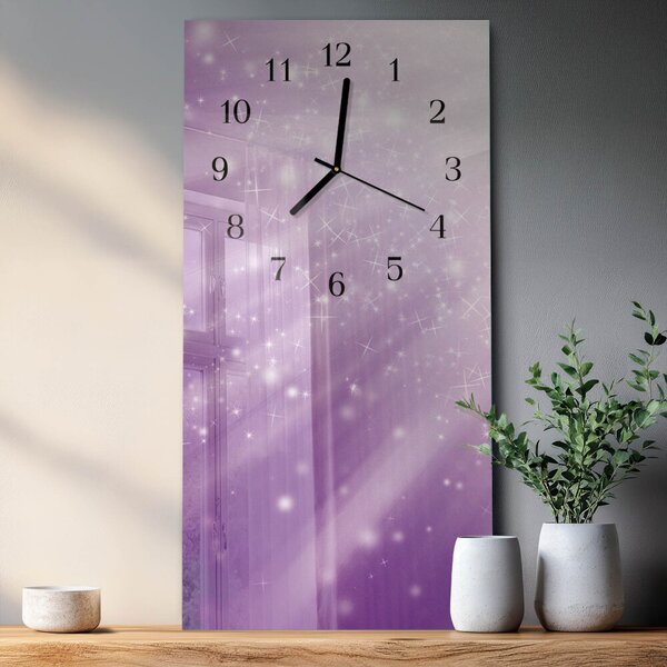 Skleněné hodiny vertikální Vzhled zsppc-30x60-00171441