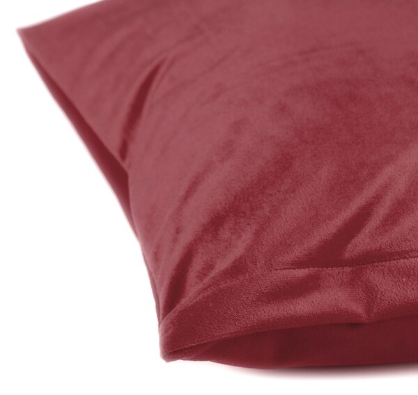 Biante Sametový povlak na polštář Velvet Premium SVP-050 Vínově červený 30 x 50 cm