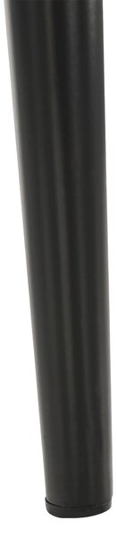 Jídelní židle SWISS - velvet látka, Dulux béžová / černá