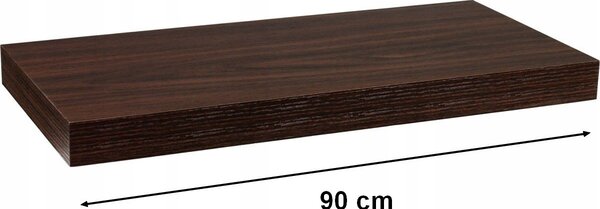 Police MDF deska Stilista 90 x 23,5 cm wenge