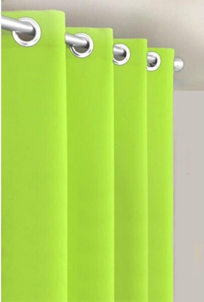DekorTextil Dekorační látka nebo závěs Blackout - světle zelená - povlak na dekorační polštáře - 2 ks