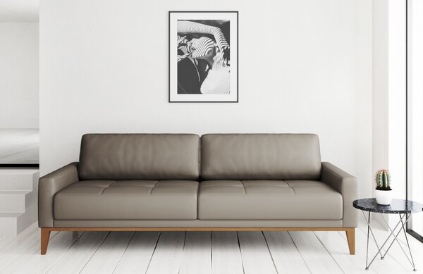 Mesonica Kožená pohovka Musso Tufted 211 cm