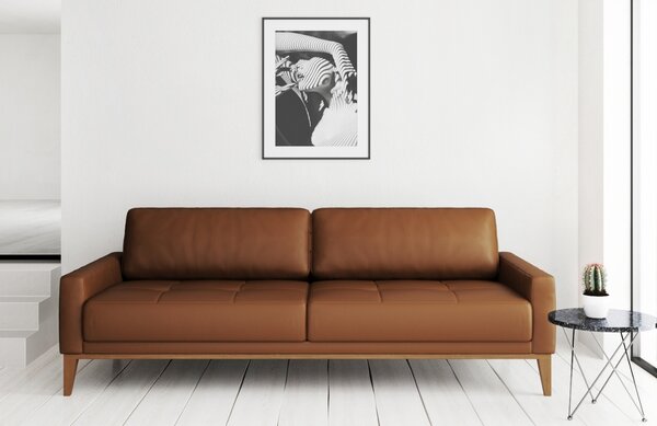 Mesonica Kožená pohovka Musso Tufted 211 cm