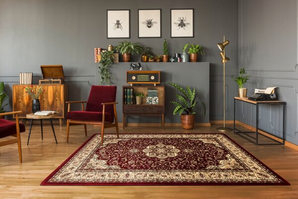 Makro Abra Koberec ROYAL AGY 0521 bordo Rozměr: 150x230 cm