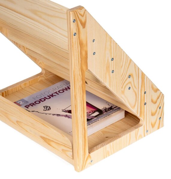 Dětský stojan na knížky SPRINGOS WF0022 přírodní