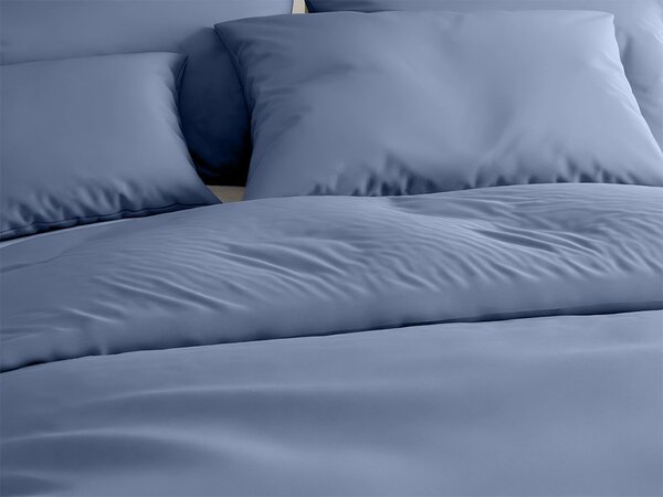 Bavlněné povlečení LUX modré hotelová kapsa Rozměr povlečení: 70 x 90 cm | 140 x 200 cm