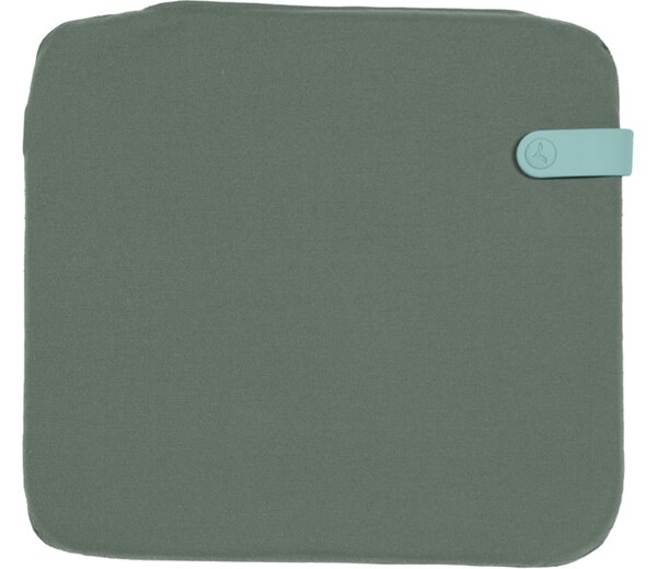 Zelený látkový podsedák na židle Fermob Color Mix 41 x 38 cm