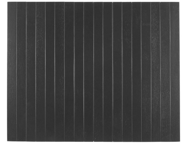 WOOOD Černá dubová odkládací podložka na područku pohovky Wonda 45 x 36 cm