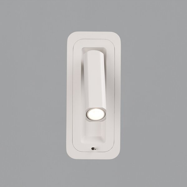 ACB Iluminacion Nástěnné zápustné LED svítidlo BOHEME, 3W, 3000K Barva: Bílá, Vypínač: ano