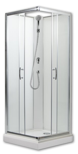 ARTTEC SMARAGD NEW 80 - sprchový box model 1 clear + 5 let záruka, Vlastní výroba PAN04574