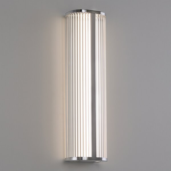 ACB Iluminacion Nástěnné LED svítidlo DIVA, v.60cm, 18W, CRI90, CCT switch 2700-3000K, IP44 Barva: Zlatá, Stmívání, řízení: ON/OFF (bez stmívání)