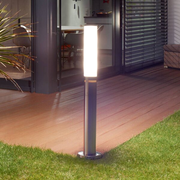 STEINEL Senzorové osvětlení cesty GL 60 S, 104 cm, IP44, GU10-LED, Hliník / šedá / zinek, Nerezová ocel, Moderní