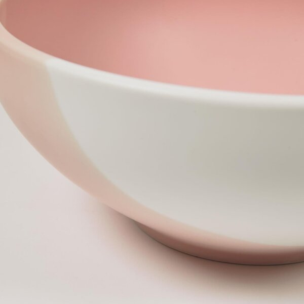 Růžová porcelánová mísa Kave Home Sayuri 24,3 cm