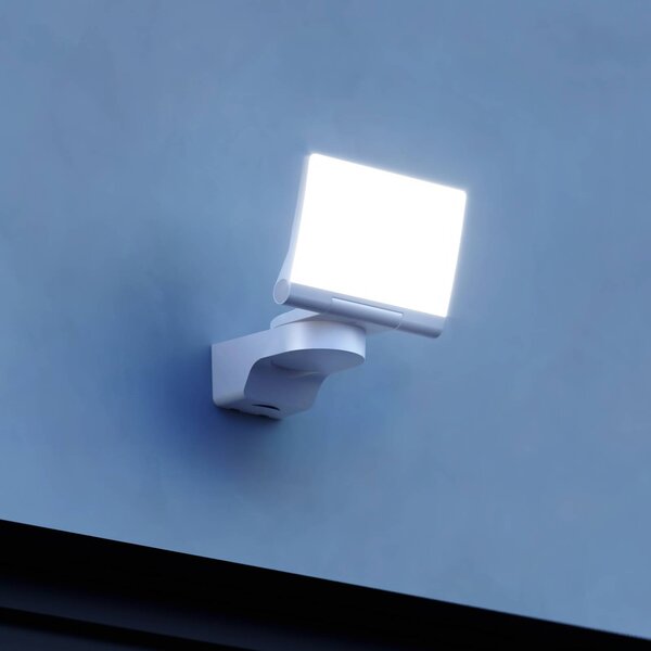 STEINEL XLED Home 2 venkovní reflektor v bílé, Bílá / opál, Plast, Nástěnné bodové svítidlo