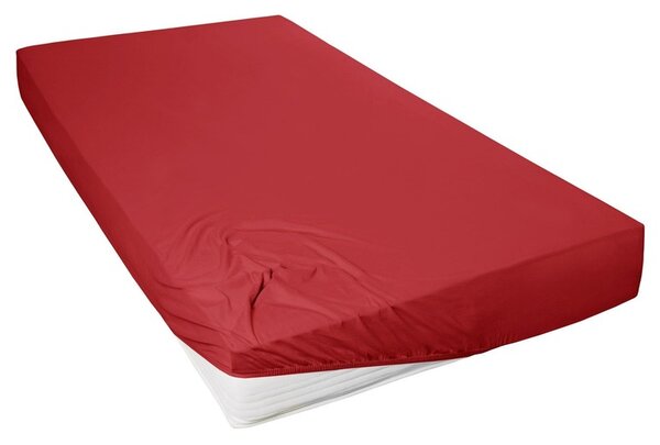 Primera Napínací prostěradlo, 90-100 x 200 cm / 140-160 x 200 cm / 180-200 x 200 cm (červená, 90-100 x 200 cm) (100242795016)