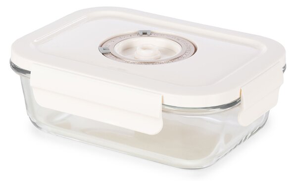 Compactor skleněná vakuovací dóza na potraviny ASPIFRESH - M, 530 ML, 17x12,5x5,2(h) cm