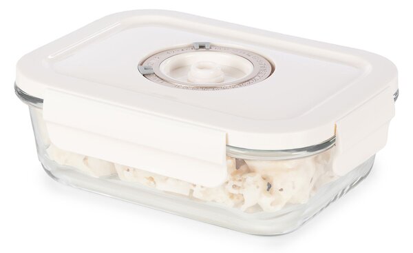 Compactor skleněná vakuovací dóza na potraviny ASPIFRESH - M, 530 ML, 17x12,5x5,2(h) cm
