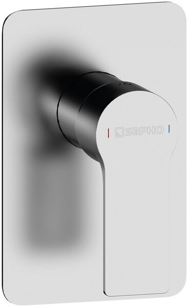 SAPHO PAX podomítková sprchová baterie, 1 výstup, chrom XA41