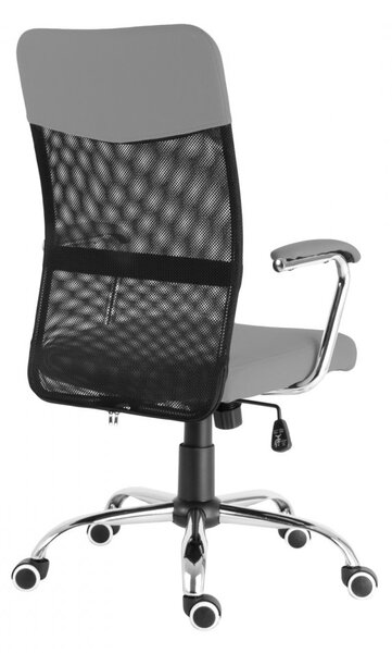 Dětská židle Neoseat TEENAGE — látka, černá / šedá