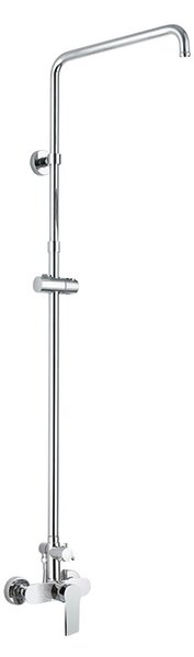 Mereo Nástěnná sprchová baterie Dita 15cm se sprchovou tyčí bez příslušenství Varianta: Nástěnná sprchová baterie Dita 150 mm se sprchovou tyčí bez p…