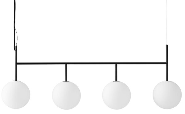 Audo CPH Matně opálově bílé skleněné závěsné světlo AUDO TR II. 125 cm