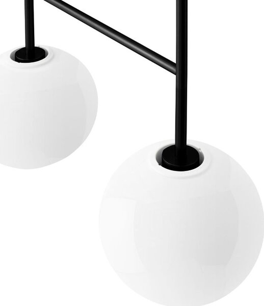 Audo CPH Matně opálově bílé skleněné závěsné světlo AUDO TR II. 125 cm