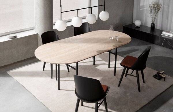 Audo CPH Matně opálově bílé skleněné závěsné světlo AUDO TR II. 125 cm