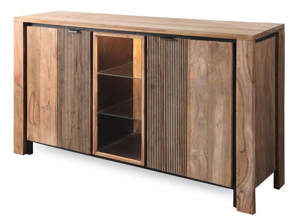 KOMODA, sheesham, přírodní barvy, 150/85/40 cm Livetastic - Komody z masivu, Online Only