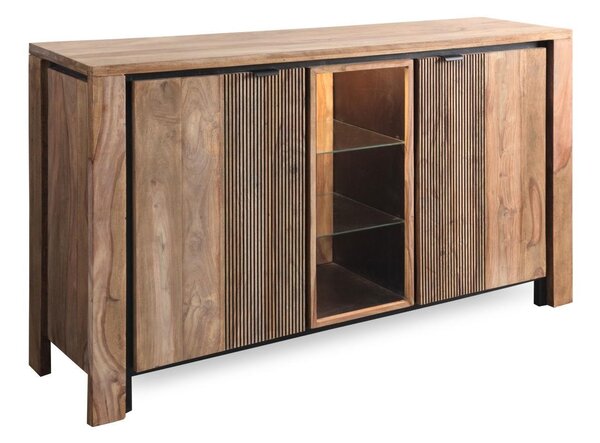 KOMODA, sheesham, přírodní barvy, 150/85/40 cm Livetastic - Komody z masivu, Online Only