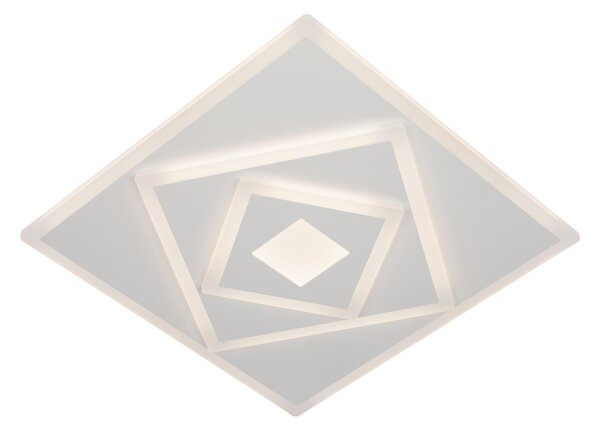 STROPNÍ LED SVÍTIDLO, 40/40/6 cm Novel - Online Only svítidla, Online Only