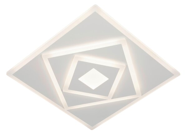 STROPNÍ LED SVÍTIDLO, 40/40/6 cm Novel - Online Only svítidla, Online Only
