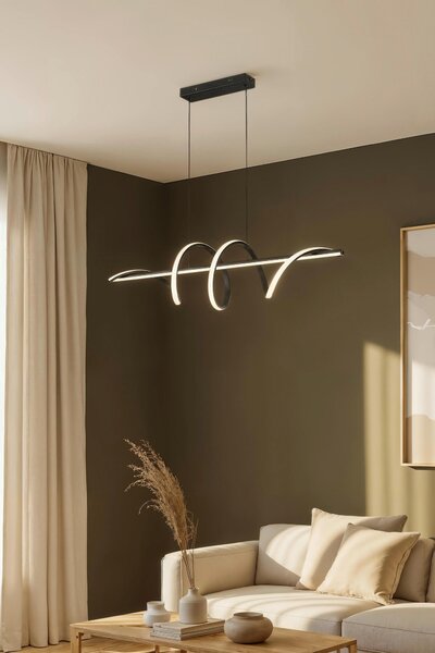 ZÁVĚSNÉ LED SVÍTIDLO, 48 W, 101/25/150 cm Novel - Online Only svítidla, Online Only