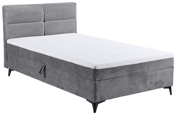 AMERICKÁ POSTEL, 120/200 cm, šedá MID.YOU - Postele s úložným prostorem, Online Only