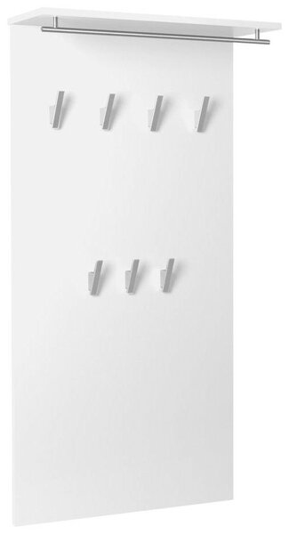 ŠATNÍ PANEL, bílá, 60/110,6/20,9 cm MID.YOU - Šatní panely, Online Only