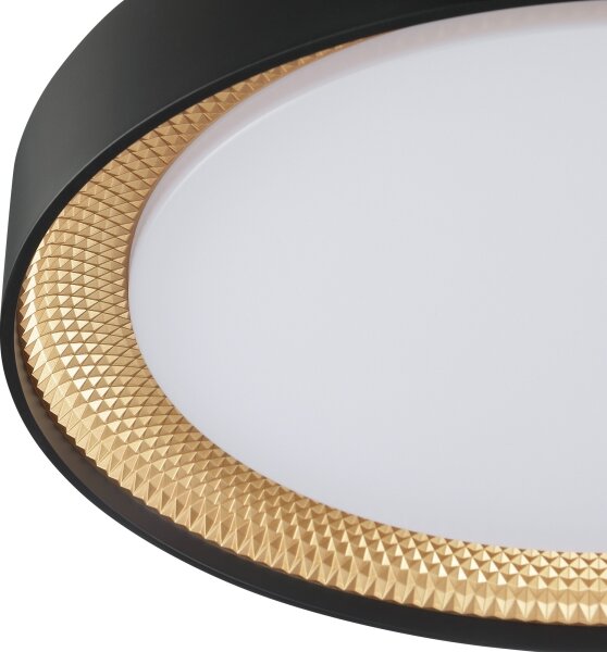 Brilliant - LED Stm stropní svítidlo WALDO LED/24W/230V černá/zlatá + DO