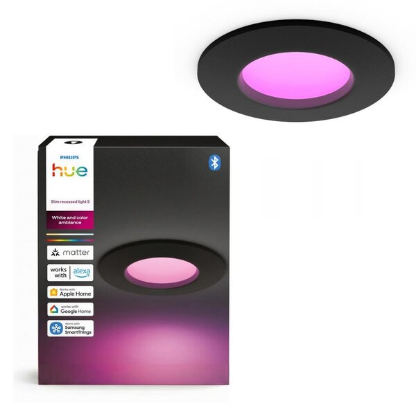 Philips -LED RGBW Stmívat. koup. podhledové svítidlo Hue SLIM LED/8,3W/230V IP44